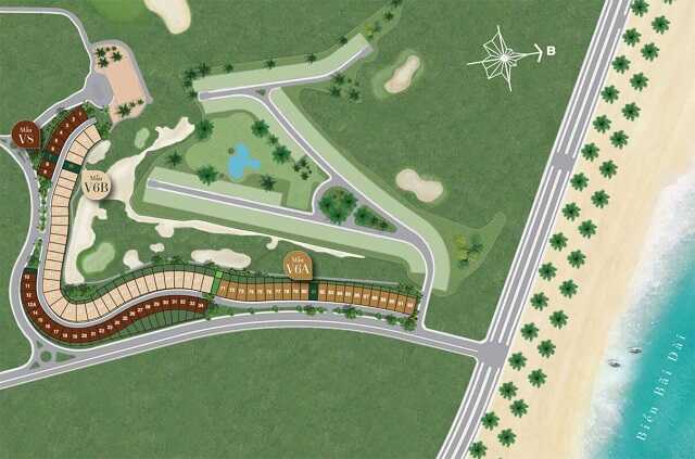 Phân khu Para Draco cung cấp các sản phẩm biệt thự cao cấp