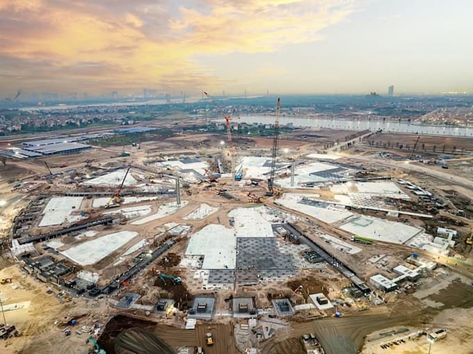 Tiến độ Trung tâm Triển lãm The Grand Expo